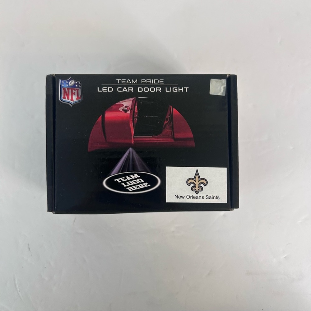 NWT New Orleans Saints LED Car Door Light‎ Logo Projector NFL